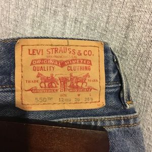 Levi’s 550 vintage jeans